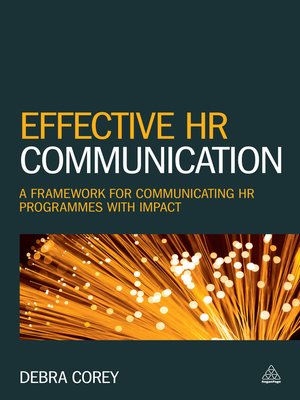cover image of Effective HR Communication
